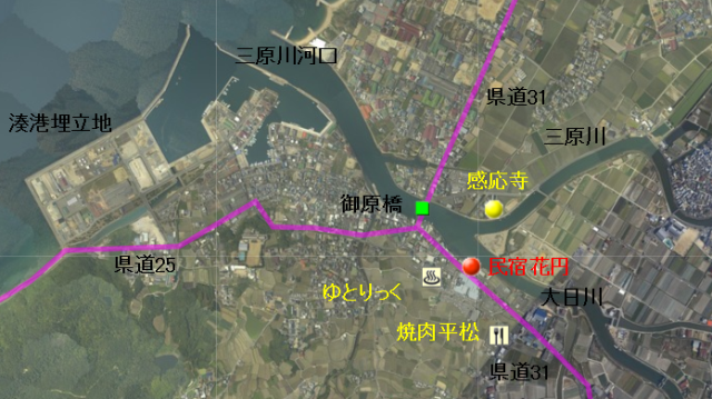 地図　三原川河口2.png